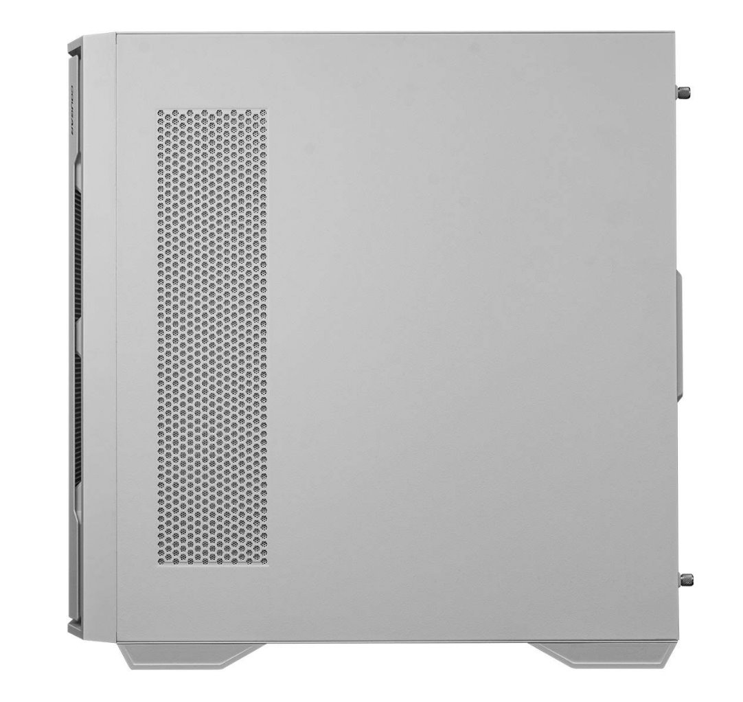 COUGAR PC skříň UNIFACE White Mid Tower Mesh Front Panel 2 x ARGB Fans TG Left Panel