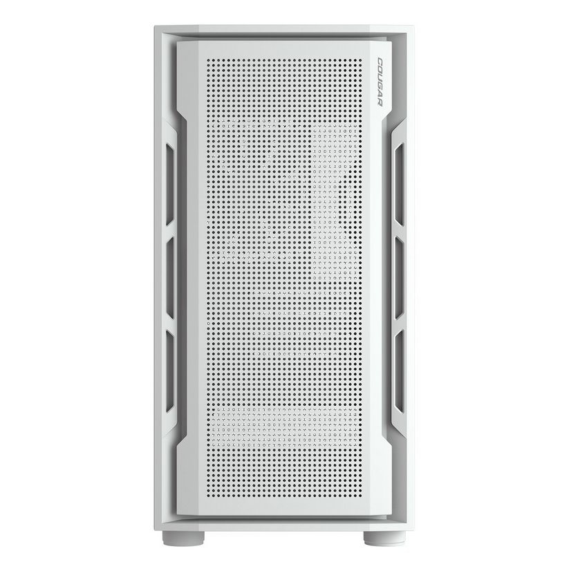 COUGAR PC skříň UNIFACE White Mini Tower Mesh Front Panel 1x 120mm Fan TG Left Panel