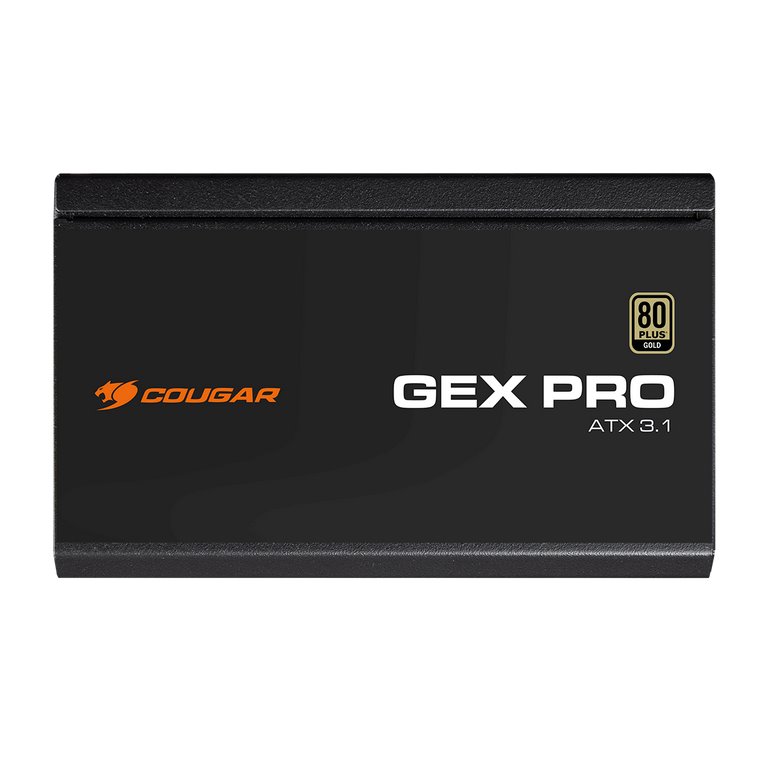 COUGAR PC zdroj GEX PRO 650W 80+ Gold, Fully, ATX3.1, PCIE5.1, GeForce RTX 50 series ready