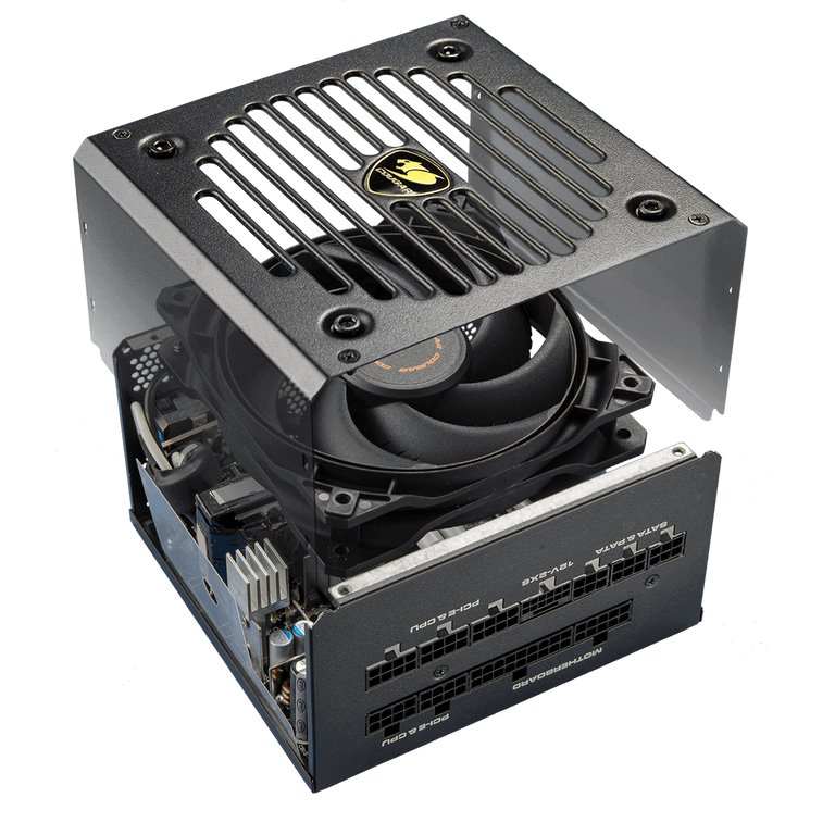 COUGAR PC zdroj GEX PRO 650W 80+ Gold, Fully, ATX3.1, PCIE5.1, GeForce RTX 50 series ready