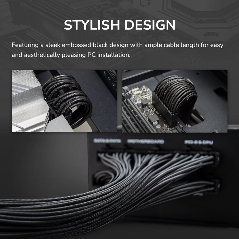 COUGAR PC zdroj GEX PRO 650W 80+ Gold, Fully, ATX3.1, PCIE5.1, GeForce RTX 50 series ready