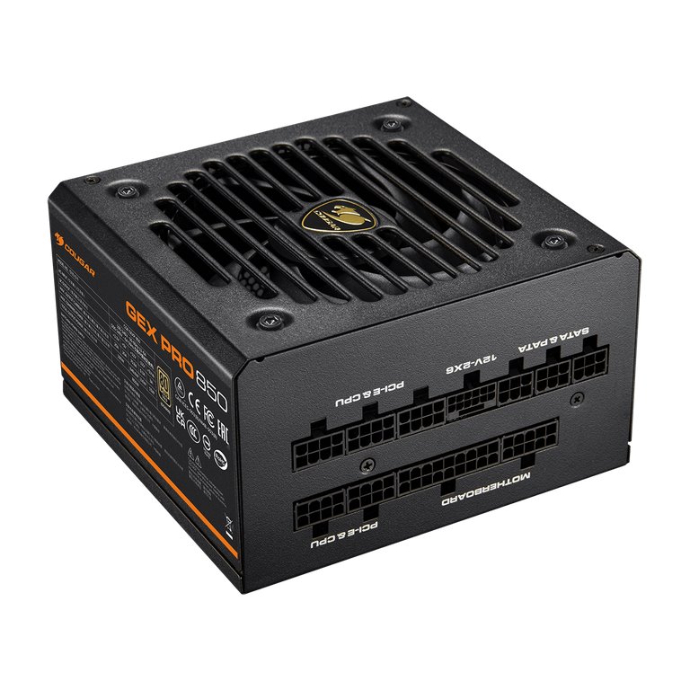COUGAR PC zdroj GEX PRO 850W 80+ Gold, Fully, ATX3.1, PCIE5.1, GeForce RTX 50 series ready