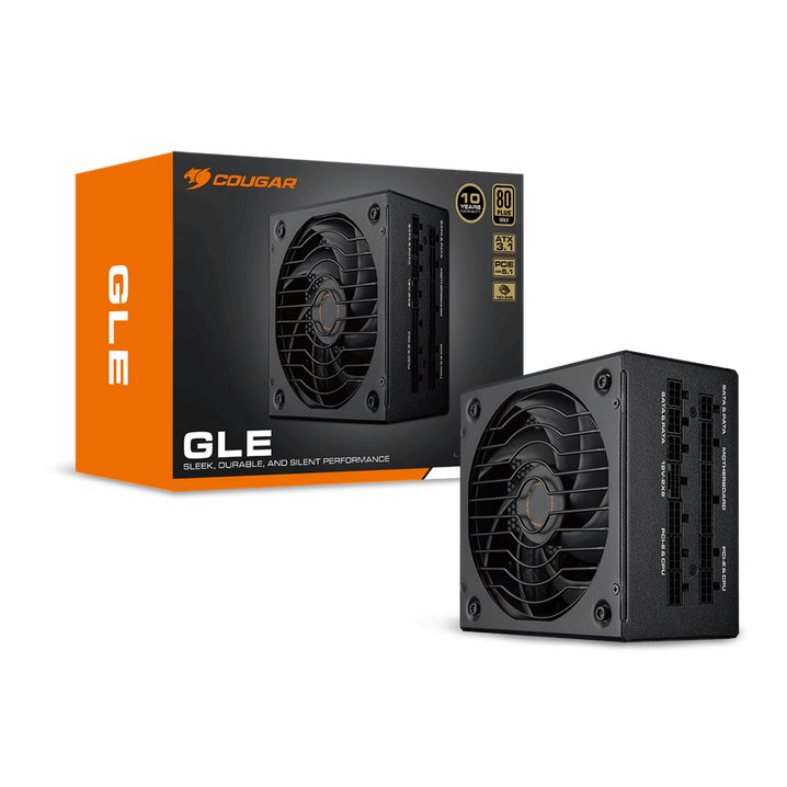 COUGAR PC zdroj GLE 1000W 80+ Gold, Fully modular