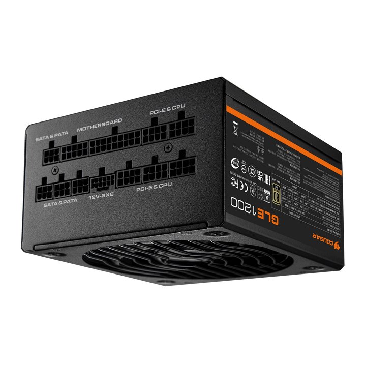 COUGAR PC zdroj GLE 1200W 80+ Gold, Fully modular