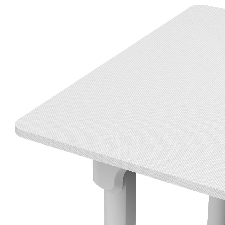 COUGAR stůl E-GRAV 160 WHITE elictric 1600 x 750 x 15 mm, 730~1180mm Silent Dual Motor Drive