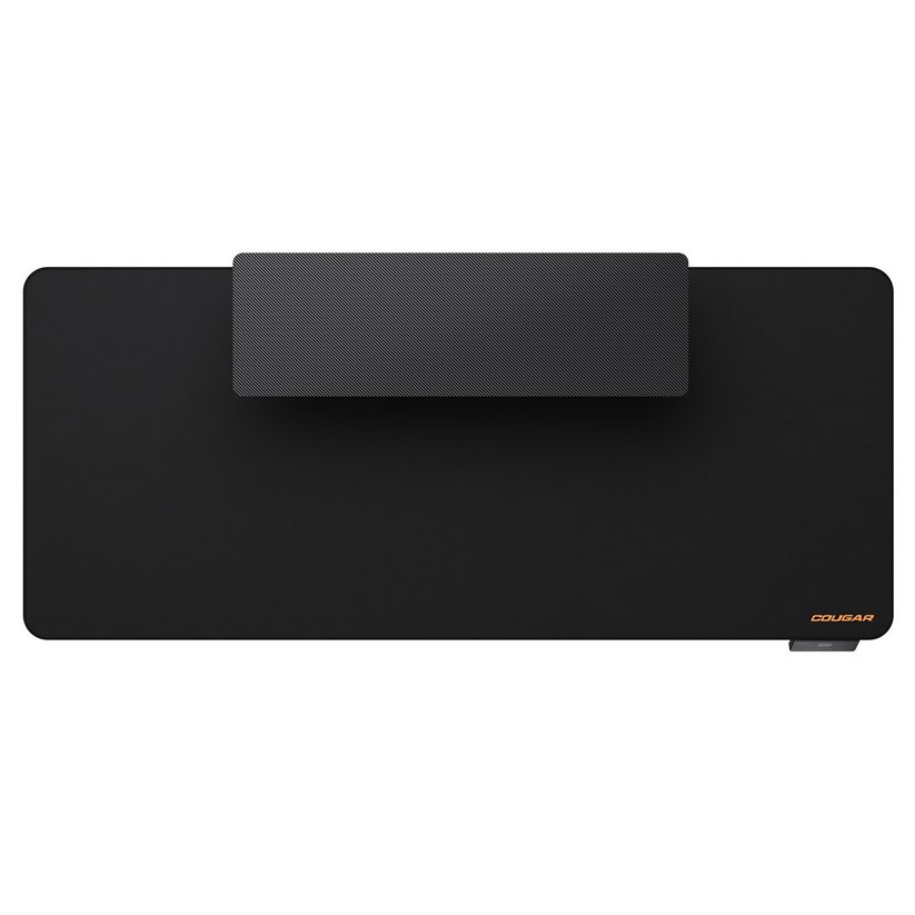 COUGAR stůl E-STAR 140 electric 1400 x 600 x 15, 720-1170mm, carbon design, monitor stand, pad, paměť nastavení 2 módy