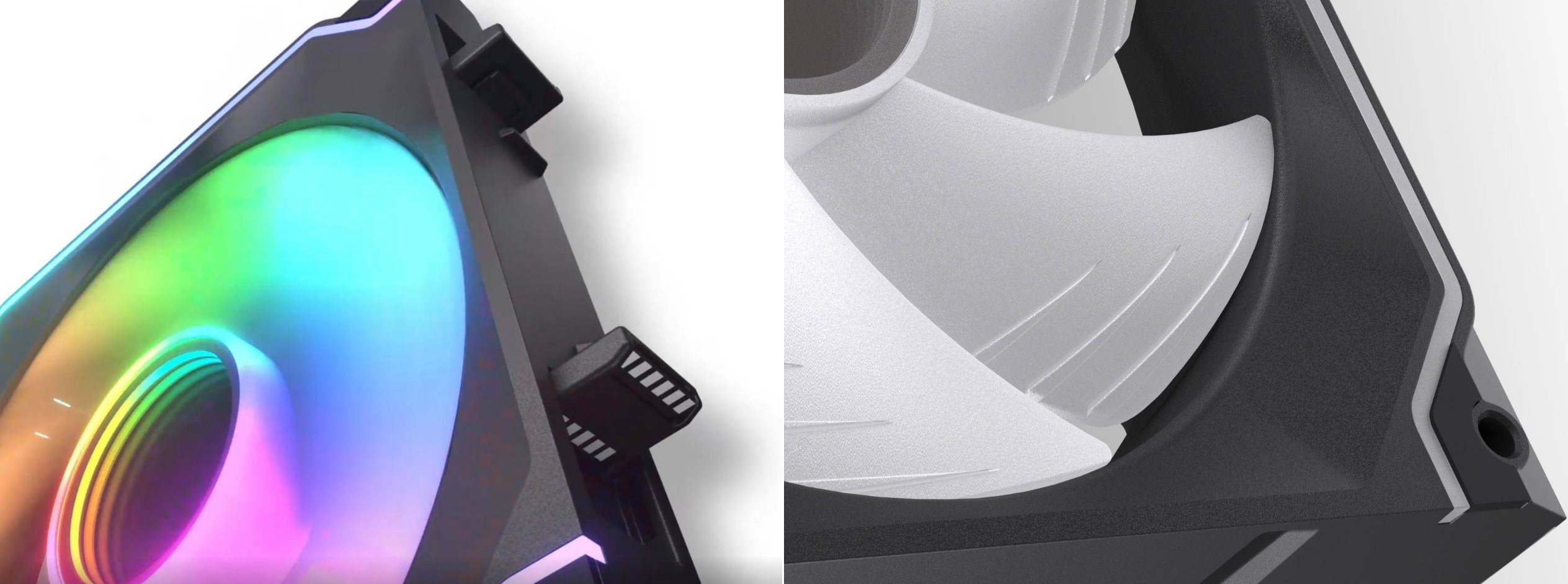 COUGAR ventilátor C140 ARGB black 140mm lightning & power management control