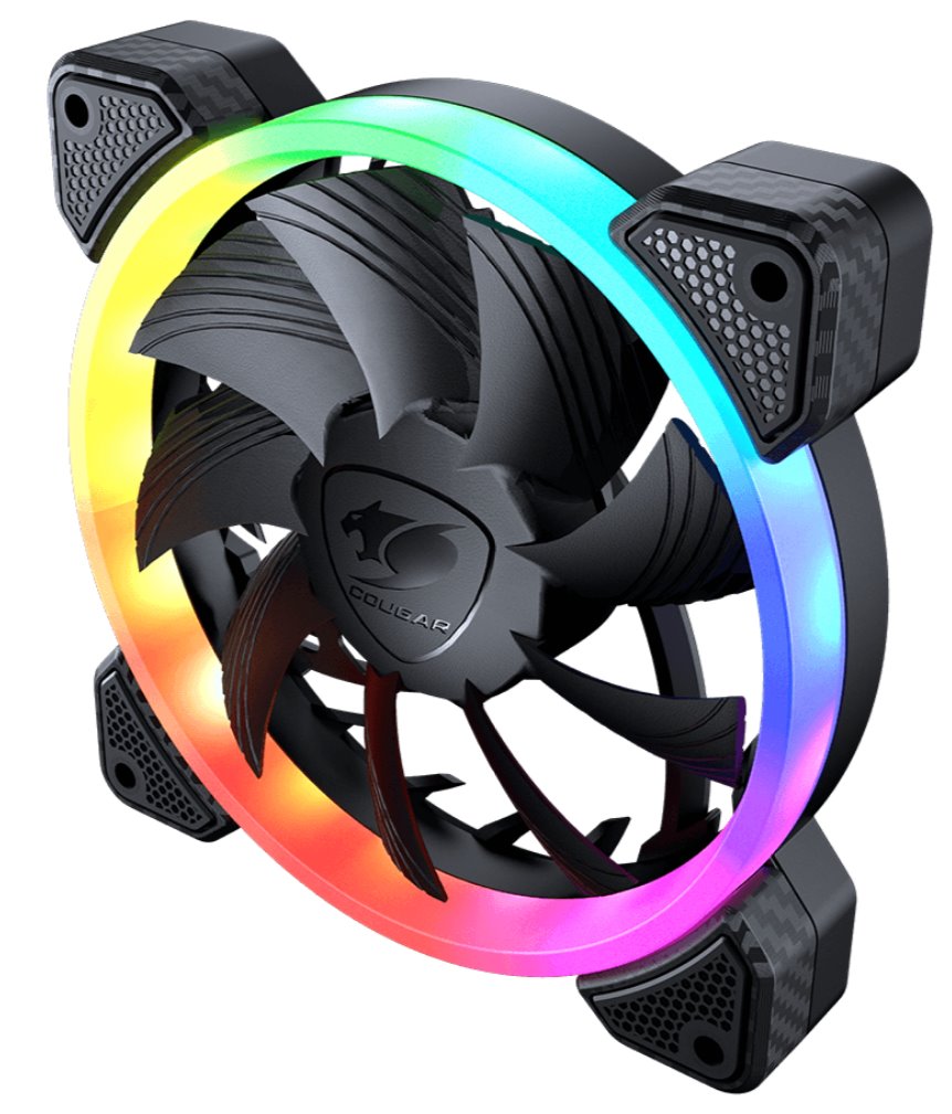 COUGAR ventilátor VORTEX VK 120 ARGB 120mm hydro dynamic bearings, lightning & power management
