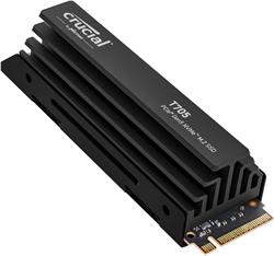 Crucial SSD 1TB T705 PCIe Gen5 NVMe M.2 SSD with heatsink