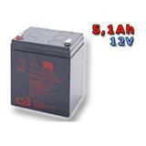 CSB Náhradni baterie 12V - 5,1Ah HR1221W F2 - kompatibilní s RBC29/30/43/44/117/118