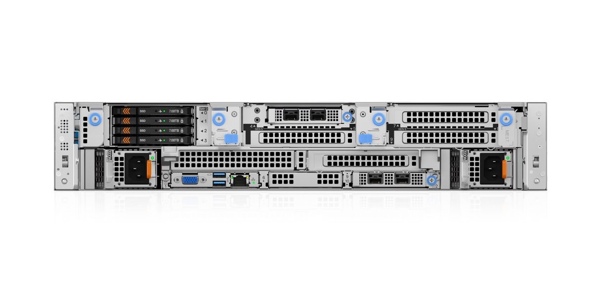 DELL PowerEdge R570 6507P, 1x32GB, 2x960GB SSD, 16x2.5" HP, H965i, iDRAC 10 Ent., 2x1100W, 2U, Rack, 3Y Basic on-site