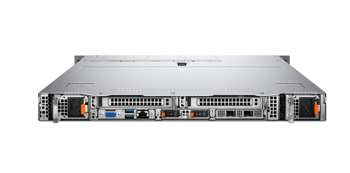 DELL PowerEdge R670 2x6507P, 8x32GB, 2x800GB NVMe, 8x NVMe, H965i, iDRAC 10 Ent., 2x1100W, 1U, Rack, 3Y PS NBD