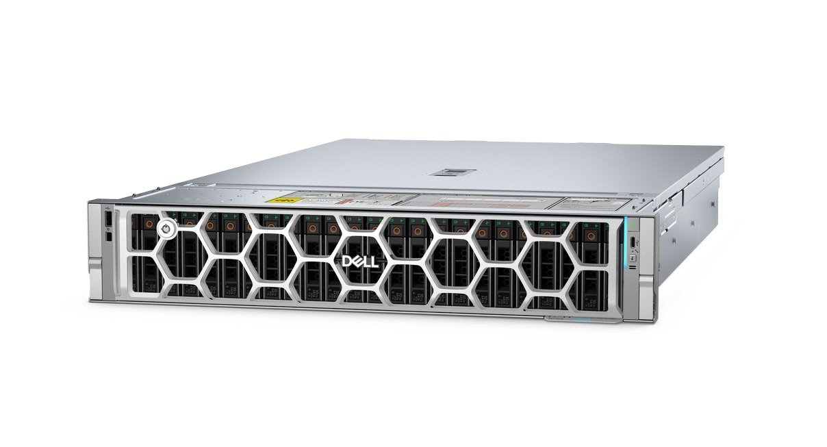 DELL PowerEdge R7725 2x9175F, 8x32GB, 2x480GB SSD+2x960GB U2, 2xH965i, L40S 48GB, iDRAC 10 Ent., 2x3200W, 2URack, 3Y NBD