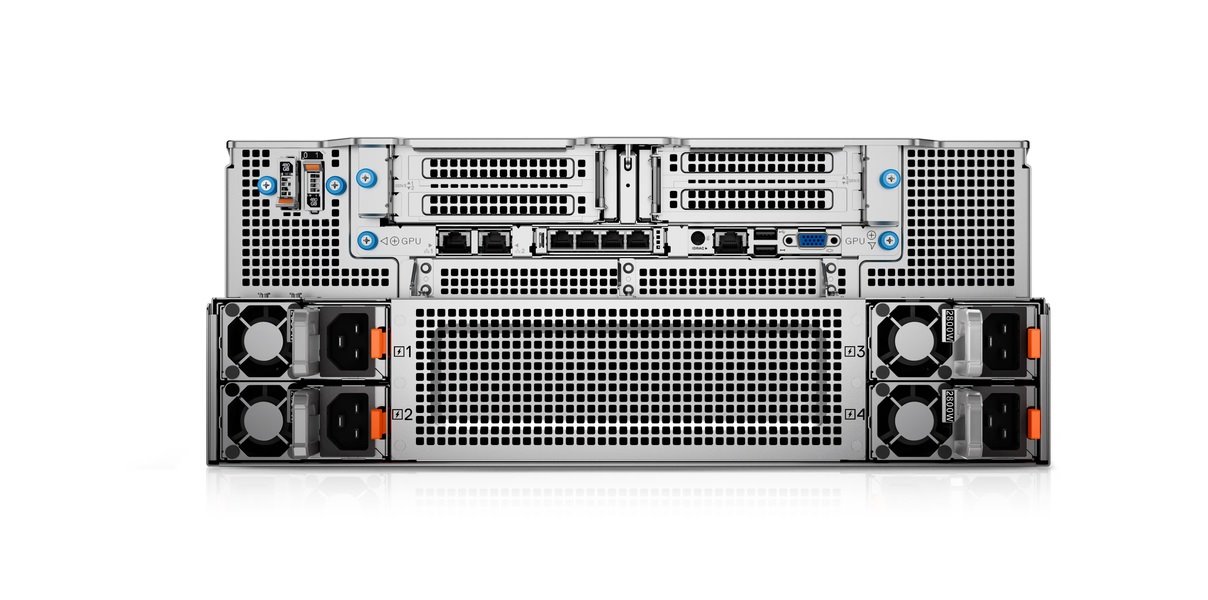 DELL PowerEdge XE8640 2x6542Y, 16x32GB, 2x3.84TB NVMe, 8xNVMe, iDRAC 9 Ent., 4x2800W, H100 80GB, 4U, Rack, 3Y PS NBD