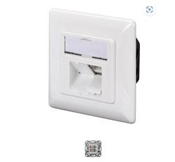 DIGITUS Zásuvka 2x RJ45 pod omítku, STP Cat6