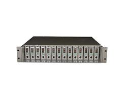 TP-LINK TL-MC1400 14-slot Media Converter Chassis, Supports Redundant Power Supply, with One AC Power Supply Preinstalle