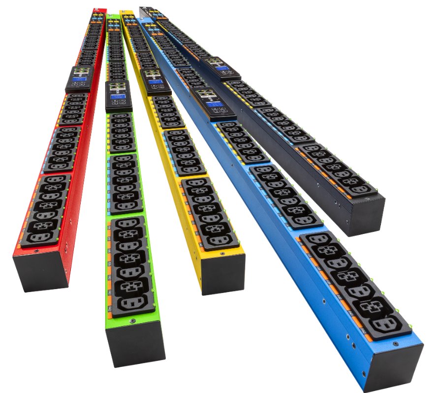EATON ePDU G4: Měřený vstup IEC 0U, In: C20 16A 1P - Out: 12xC13:12xC39