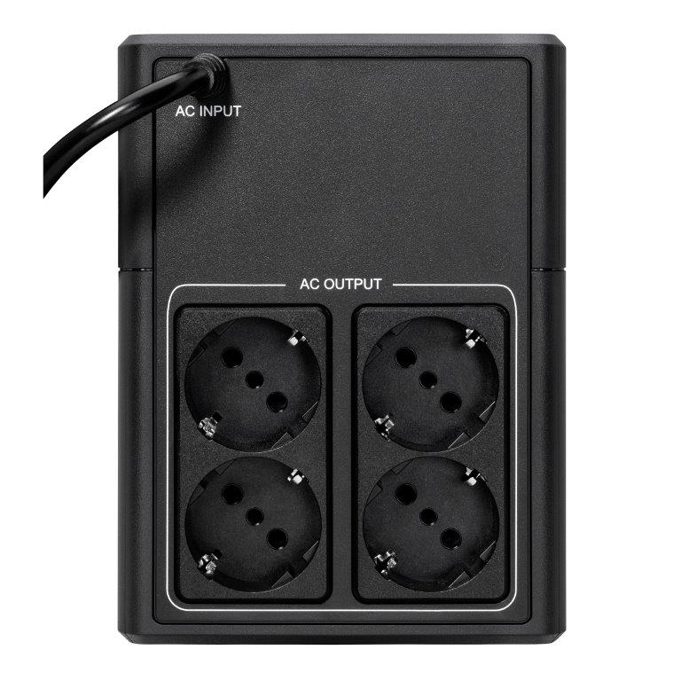 EATON UPS 5E 1200 USB DIN G2, Line-interactive, Tower, 1200VA/660W, výstup 4x DIN (Schuko), USB, bez ventilátoru