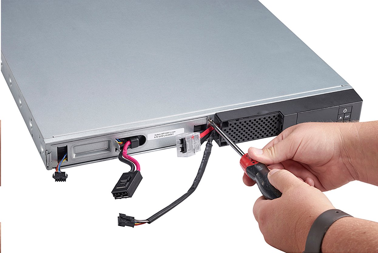 EATON UPS 5P 1550GR Li-Ion, Line-interactive, Rack 1U, 1550VA/1100W, výstup 6x IEC C13, USB, displej, sinus,slot pro LAN
