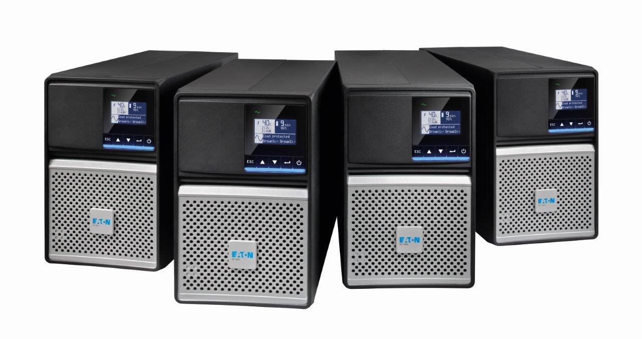 EATON UPS 5P 850i G2, Line-interactive, Tower, 850VA/680W, výstup 6x IEC C13, USB, displej, sinus, slot pro LAN