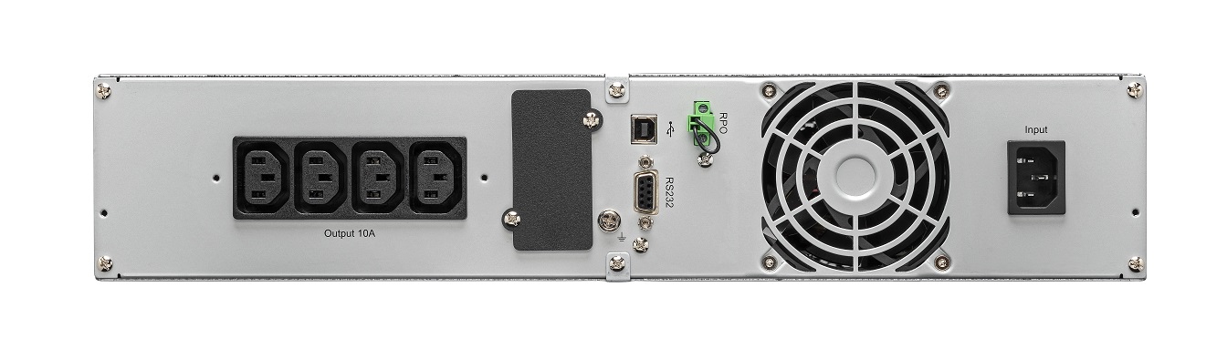 EATON UPS 9E 1000VA, On-line, Rack 2U, 1000VA/900W, výstup 4x IEC C13, USB, displej, sinus