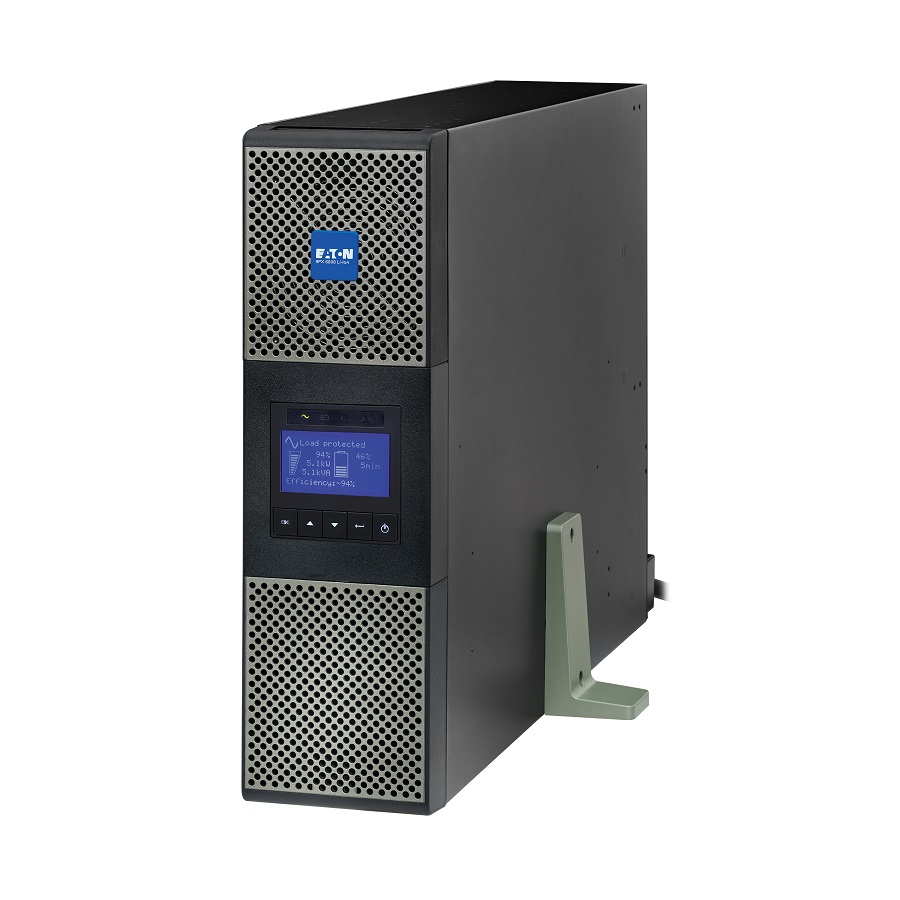 EATON UPS 9PX 6000i Netpack Li-Ion, On-line, Rack 3U/Tower, 6kVA/5,4kW, svorkovnice + výstup 8/2x IEC C13/C19, LAN
