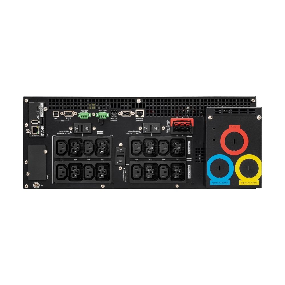 EATON UPS 9PX 8000i RT4U HotSwap Netpack G2, On-line, Rack 4U/Tower, 6kVA/6kW, svork. + výstup 8/8x IEC C13/C39, LAN