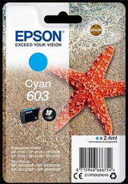 Epson atrament XP-2100/3100 cyan 2.4ml - 150 str.