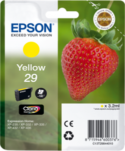 Epson atrament XP-332 yellow L