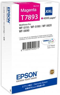 Epson inkoust WF5000 series magenta XXL - 34.2ml