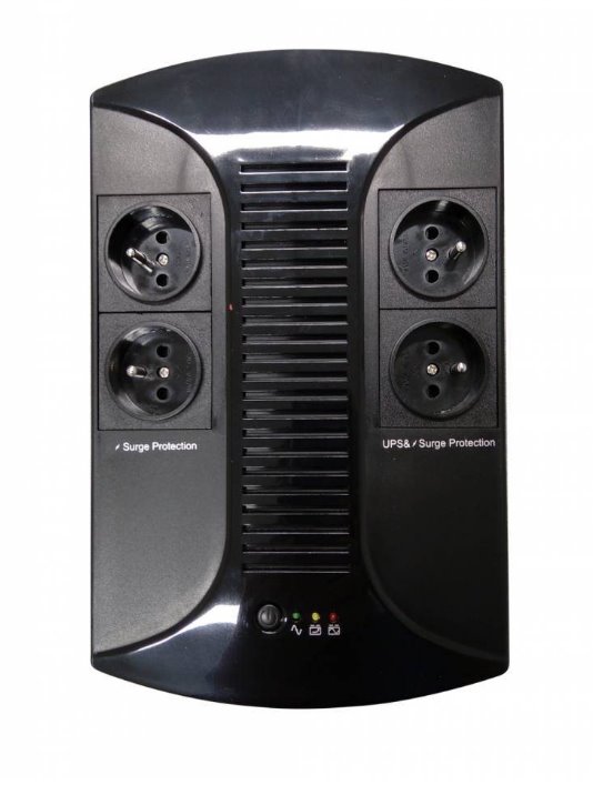 Eurocase záložní zdroj UPS Line Interactive EVO (EA200PLUS), 650VA/360W, UPS - černá