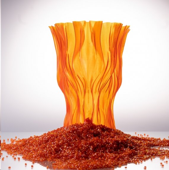 Filament PM tisková struna/filament 1,75 PETG - transparentní oranžová 1kg