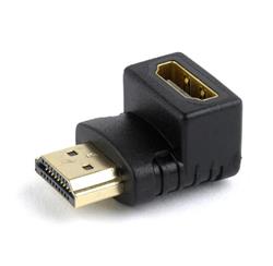 Gembird adaptér HDMI (M) / HDMI (F)pravouhlý, 90° smerom nadol