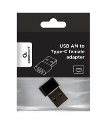 Gembird adaptér USB-A (M) / USB-C (F)