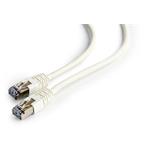 Gembird patch kabel Cat6 FTP, 3 m, bílý