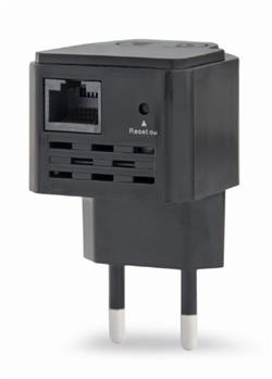 Gembird Wi-Fi repeater / extendr, 300 Mbps, černá