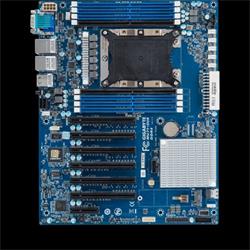 Gigabyte MB WS/SRV MU71-SU0, 1x s3647, C621, 8x DDR4r, 8x SATA, 7xPCIe, 2x 1Gb LAN, IPMI