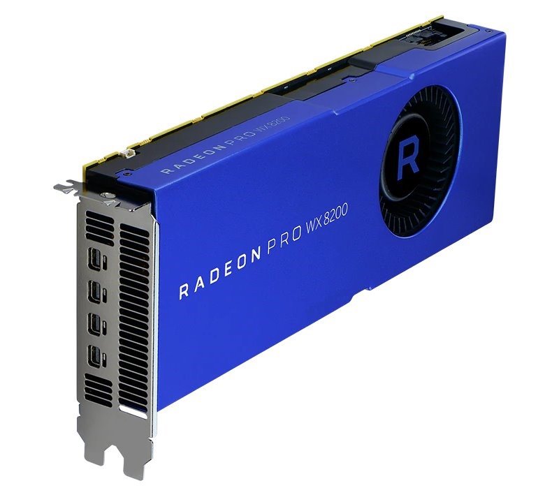 AMD Radeon Pro WX 7100 8GB GDDR5 4-DP PCIe 3.0