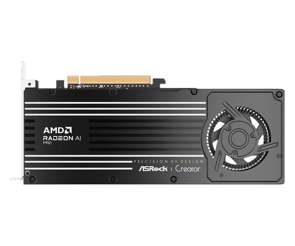 GPU Asrock Radeon AI PRO R9700 Creator 32G GDDR6