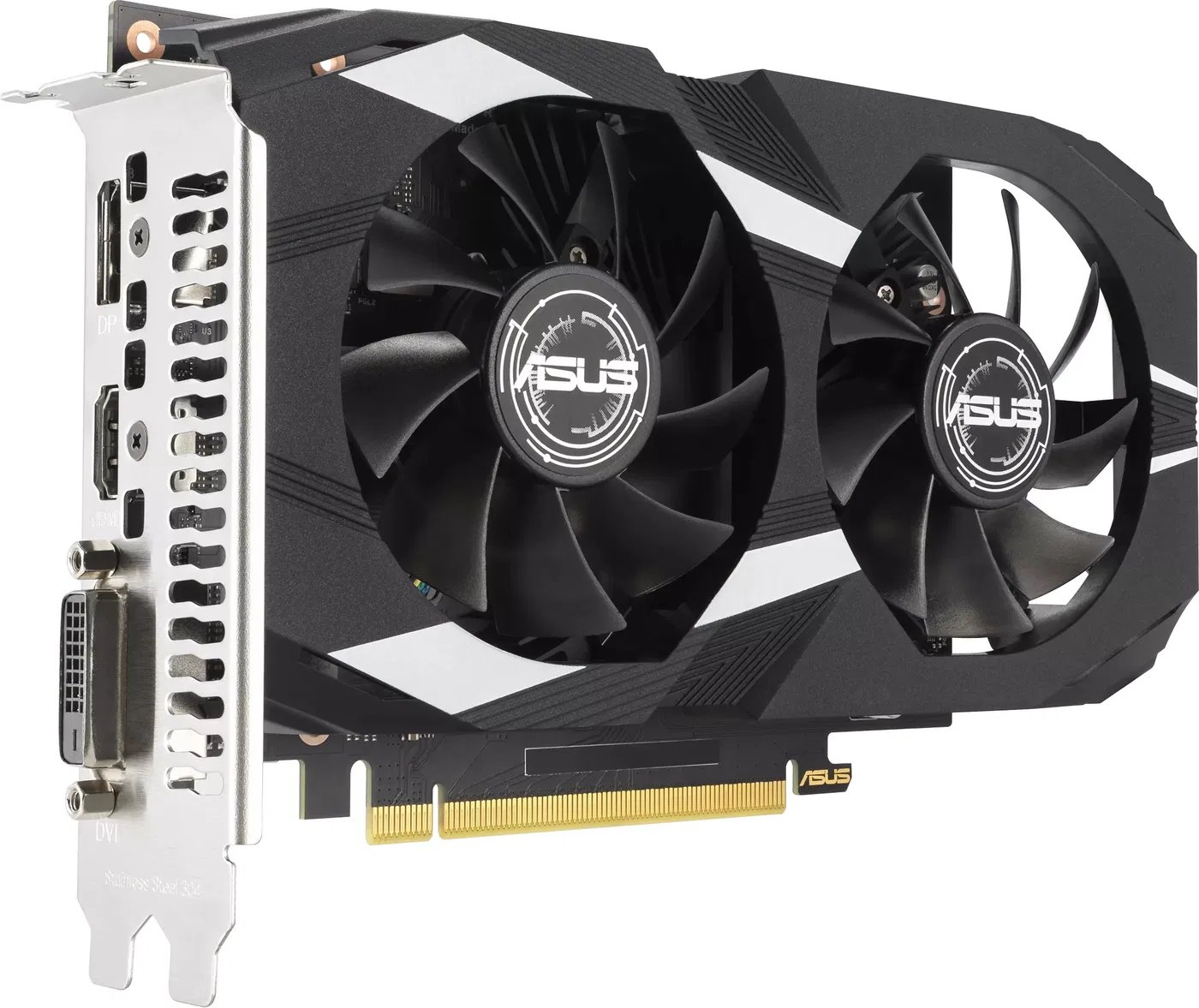 GPU ASUS DUAL RTX3050 OC 6GB/96-bit GDDR6 DVI HDMI DP