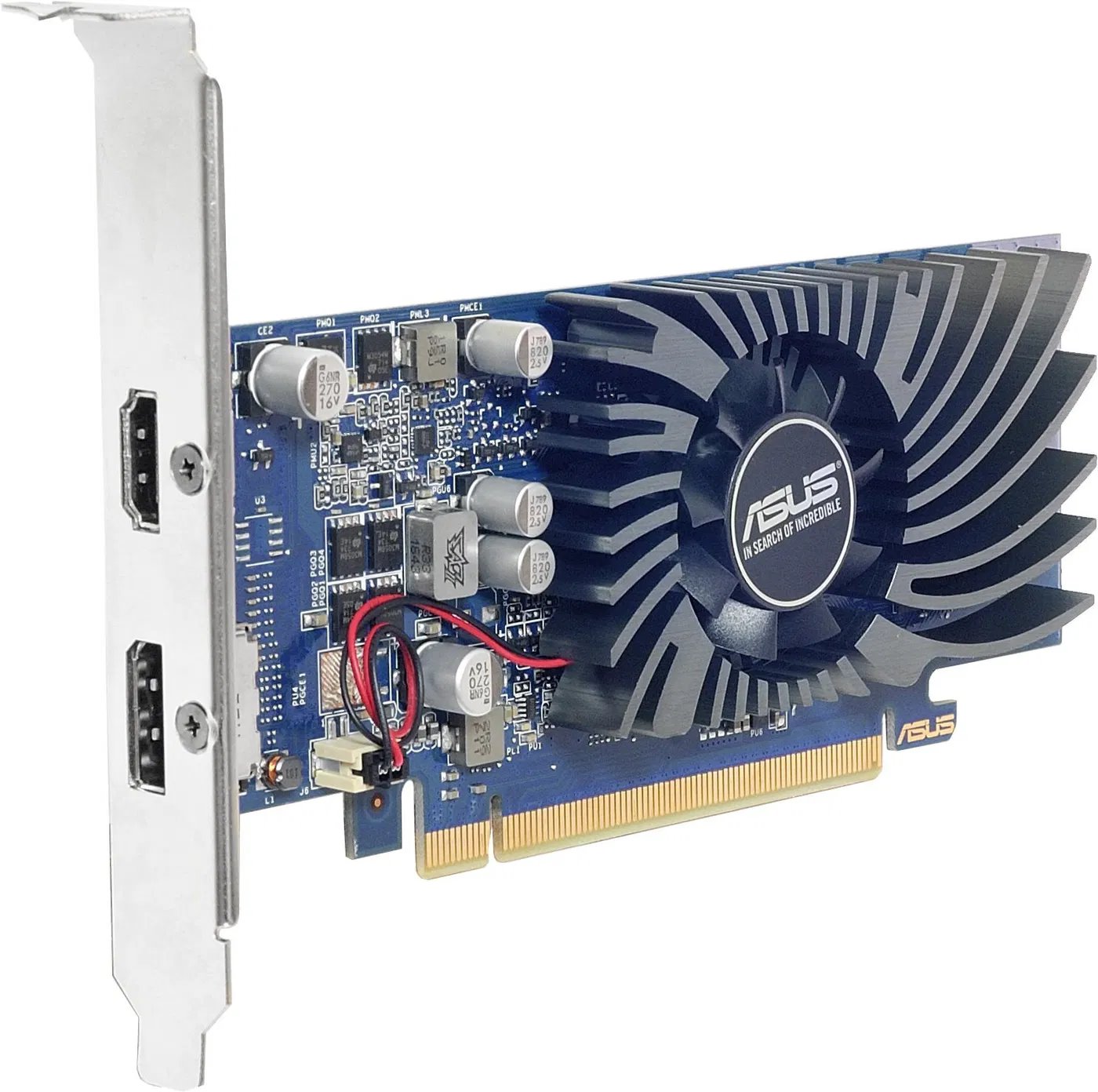 GPU ASUS GT1030-2G-BRK, 2GB/64-bit GDDR5, HDMI, DP, LP