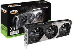 GPU INNO3D NVIDIA GEFORCE RTX 5070 Ti X3 16GB GDDR7 - 2 slot