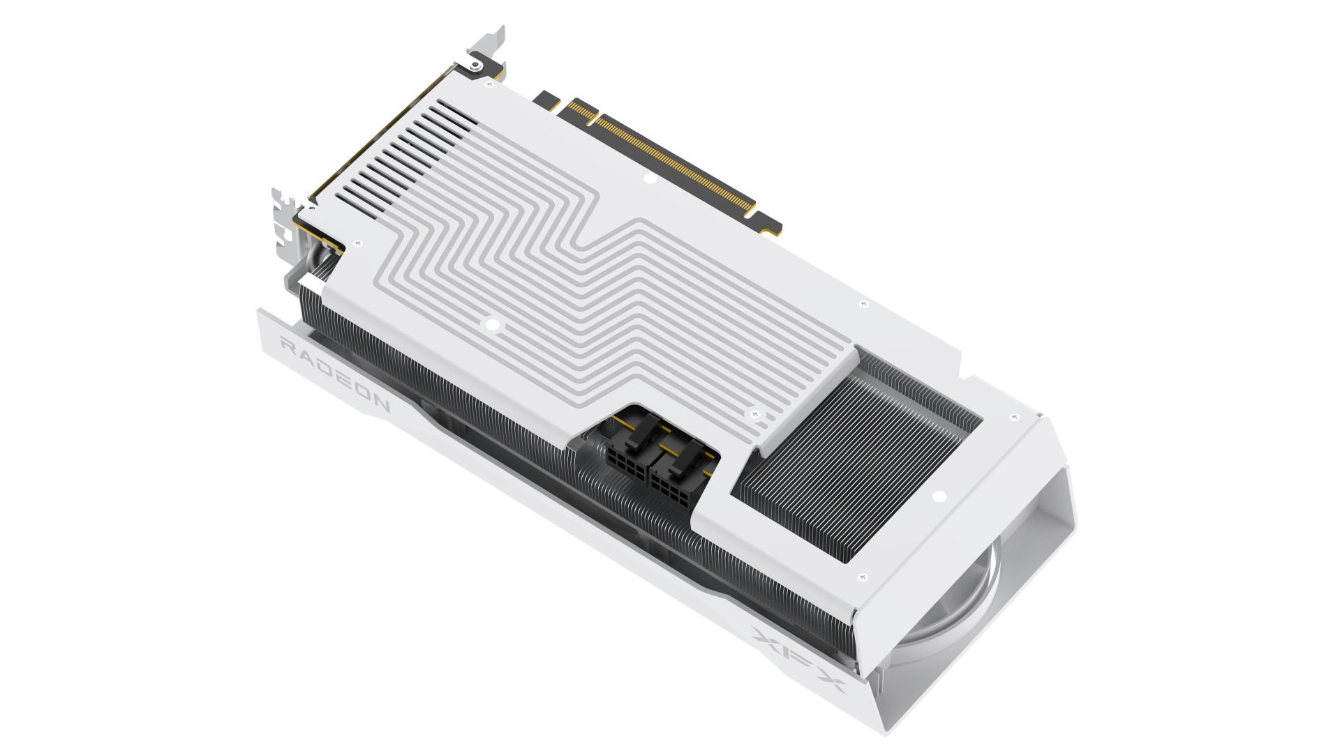 GPU XFX Swift AMD Radeon RX 9070 OC 16GB GDDR6, White, Triple fan, Gaming Edition