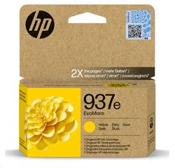 HP Ink Cartridge č.937e EvoMore Yellow