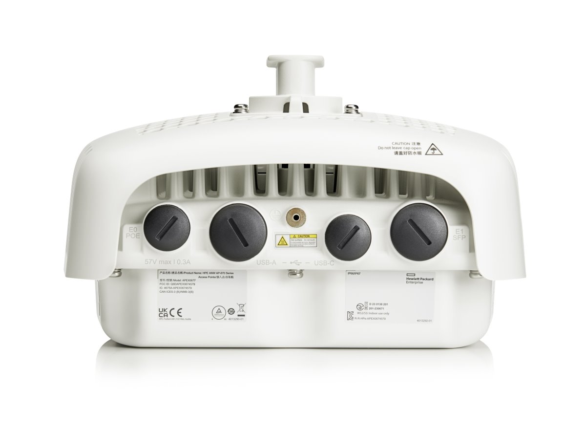 HPE NW AP-677EX (RW) 2x2:2 Wi-Fi 6E