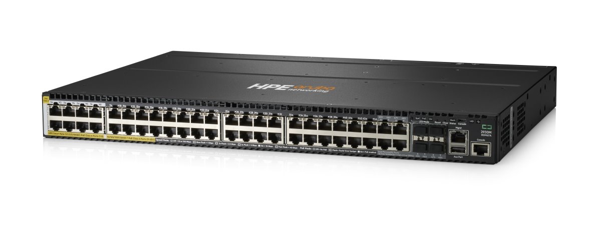 HPE NW Switch 2930M 40G 8SR10 PoE 1SL