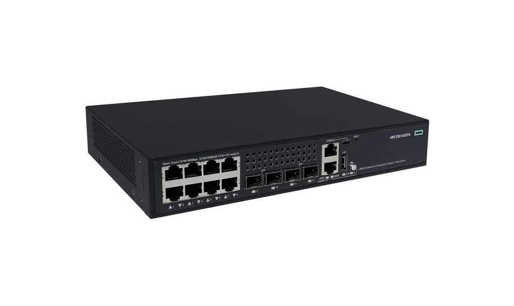 HPE NW Switch CW 2150 8G PoE+ 2SFP 2SFP+ 125W