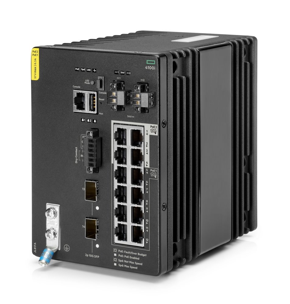 HPE NW Switch CX 4100i 12G CL4/6 PoE 2SFP+