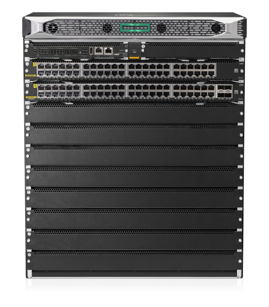 HPE NW Switch CX 6410v2 Modular 10-slot