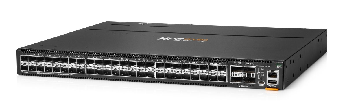 HPE NW Switch CX 8100 48SFP+ 4QSFP28 FB 3F 2AC